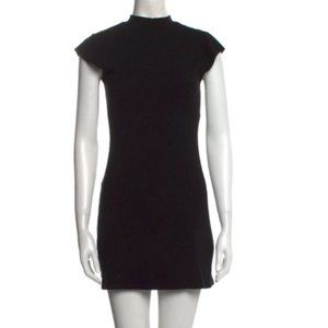 Reformation Mock Neck Mini Dress Medium